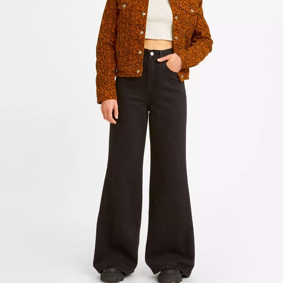 Levi's® Premium HIGH LOOSE FLARE WOMEN'S JEANS - Picture 1 of 16